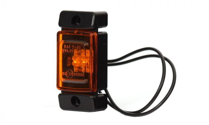 Lampa pozitie patrat cu LED 12V-24V [2]