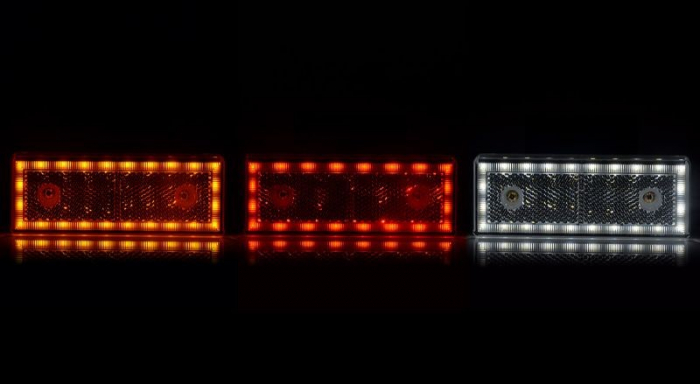 Lampa pozitie RECT 24LED 12-24V [12]