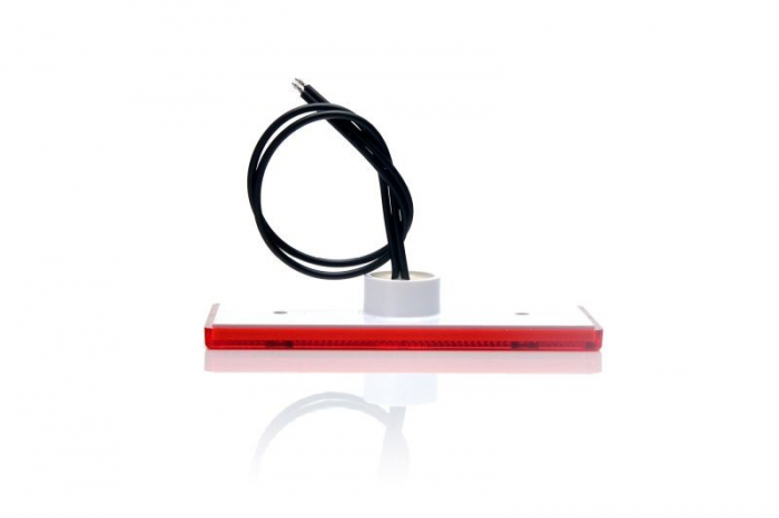 Lampa pozitie RECT1 LED RED 12-24V [7]