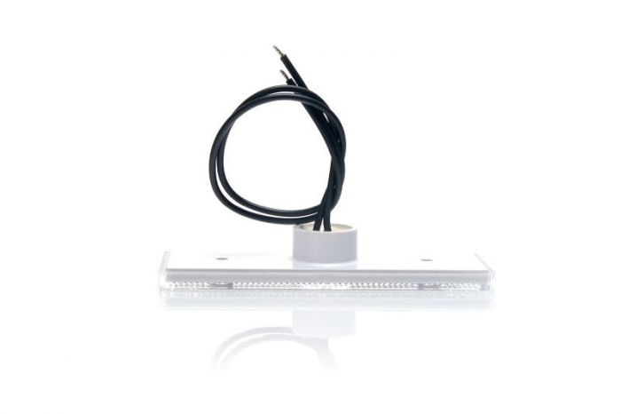 Lampa pozitie RECT1 LED WHITE 12-24V [5]