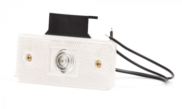 Lampa pozitie semiremorca fata LED cu suport 12v-24v [2]