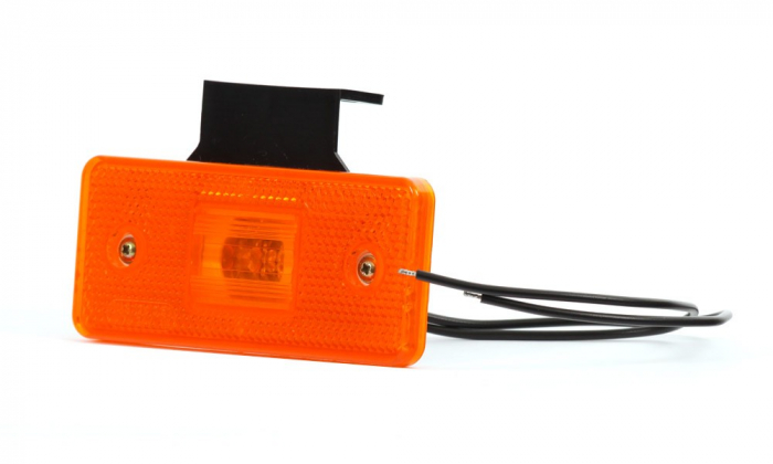 Lampa pozitie semiremorca laterala LED cu suport [2]