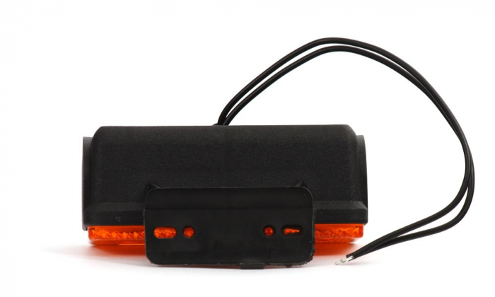 Lampa pozitie semiremorca laterala LED K cu suport 12v-24v [6]