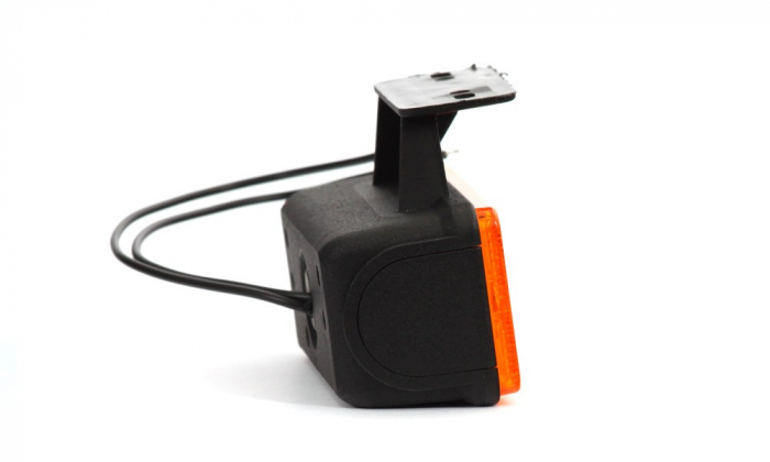 Lampa pozitie semiremorca laterala LED K cu suport 12v-24v [5]