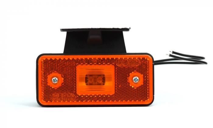 Lampa pozitie semiremorca laterala LED K cu suport 12v-24v [4]