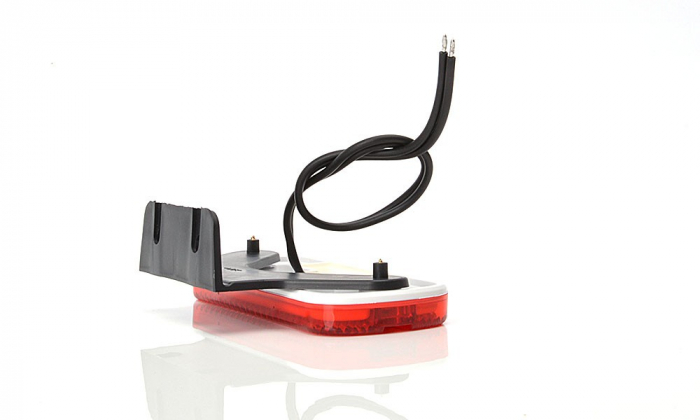 Lampa pozitie spate oval rosu 4LED 12-24V [4]