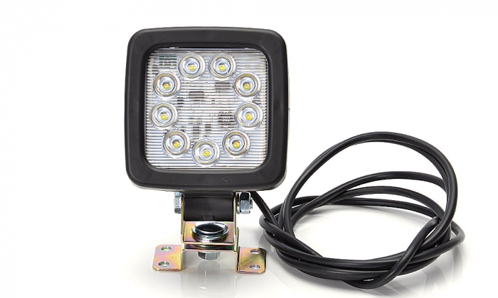 Lampa proiector patrat 9LED 12V-24V [2]