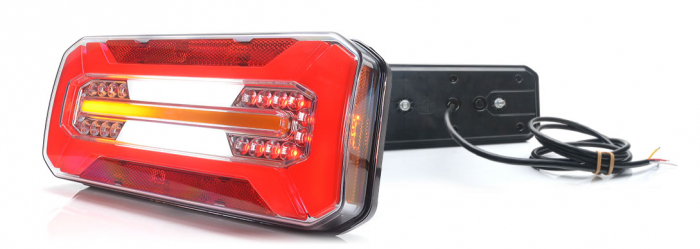 Lampa remorca LED NEON 5F 12V-24V dinamic [2]