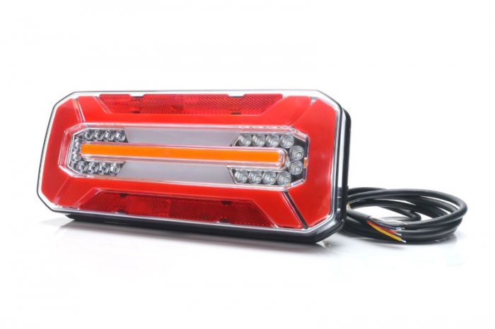 Lampa remorca LED NEON 5F 12V-24V dinamic [3]