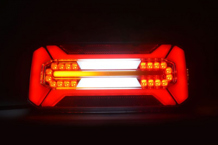 Lampa remorca LED NEON 5F 12V-24V dinamic [4]