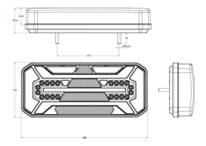 Lampa remorca NEON DD 5F [9]