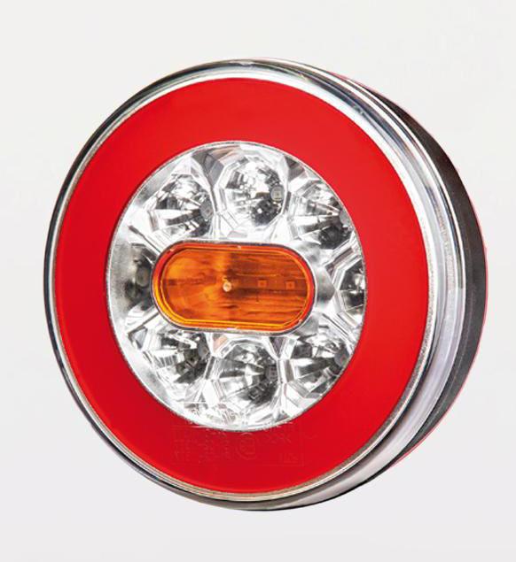 Lampa remorca spate rotunda cu LED 12V-24V [2]