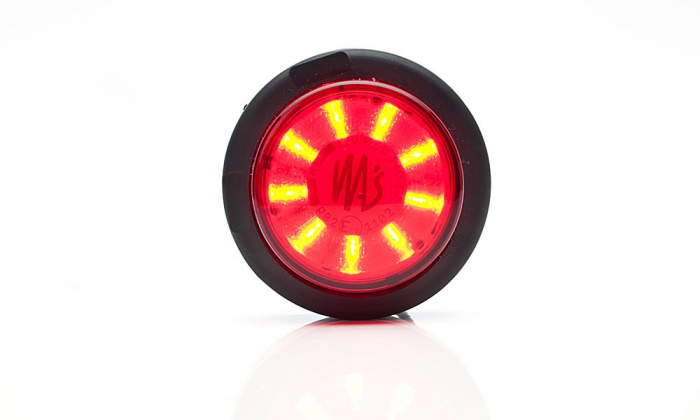Lampa pozitie spate  9LED 12v-24V rotund [1]