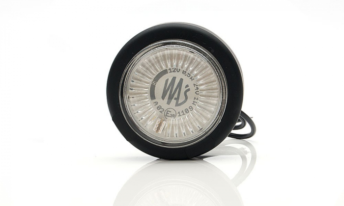 Lampa pozitie fata 2LED 12V-24V rotund [2]