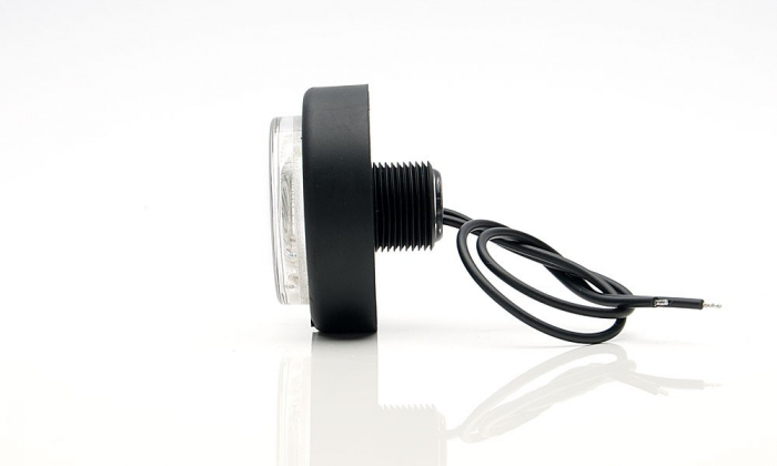 Lampa pozitie fata 2LED 12V-24V rotund [3]