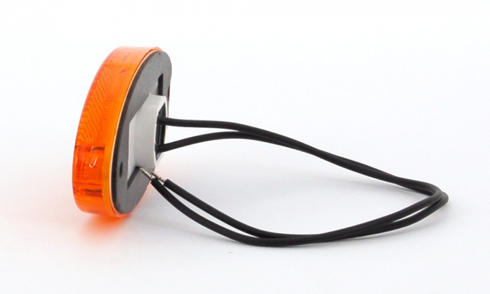Lampa semiremorca ovala laterala 2LED 12V-24V [3]