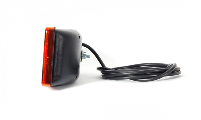 Lampa spate dreptunghiulara combinata LED si bec [6]