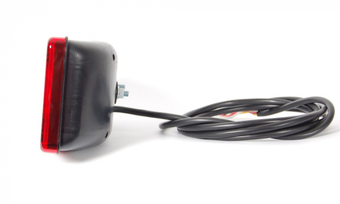 Lampa spate dreptunghiulara combinata LED si bec [4]