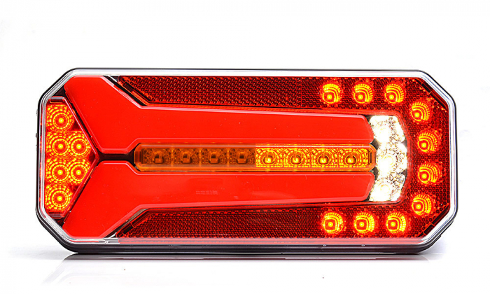 Lampa spate dreptunghiulara cu LED N dinamic [3]
