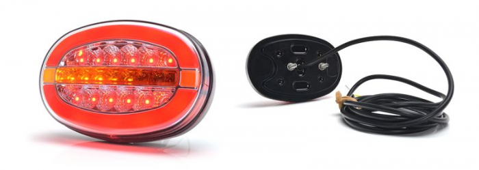 Lampa spate LED NEON IP6 12V-24V Dinamic [2]