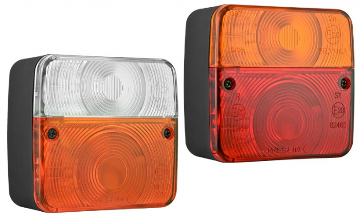 Lampa spate patrat 4F 12v-24v [6]