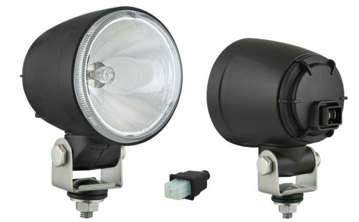 Proiector far halogen mic cu bec 12V-24V [2]