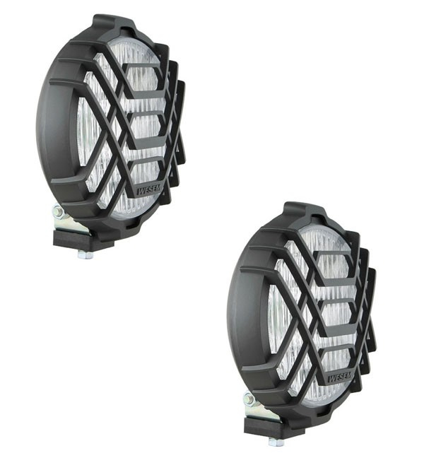 Proiector halogen rotund cu bec WS set [2]