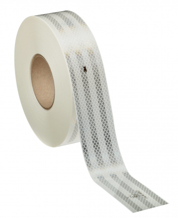 Dispozitive reflectorizante - Banda reflectorizanta 3M 983 alb la metru