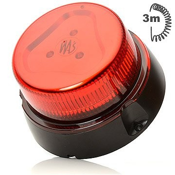 Girofaruri cu LED - Girofar cu LED 7FUNCTII rosu 12-24V