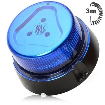 Girofaruri cu LED - Girofar cu LED 8FUNCTII albastru 12-24V
