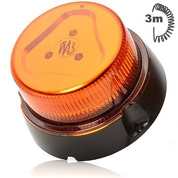 Girofaruri cu LED - Girofar cu LED 8FUNCTII portocaliu 12-24V