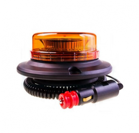 Girofaruri cu LED - Girofar LED magnetic plat 12-24V 24W