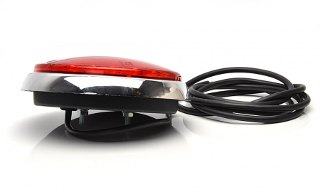 Inel decorativ crom pentru lampa rotunda flat [4]