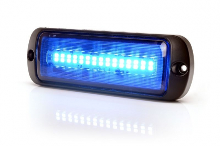 Lampi avertizoare cu LED - Lampa avertizare 30LED LONG Blue