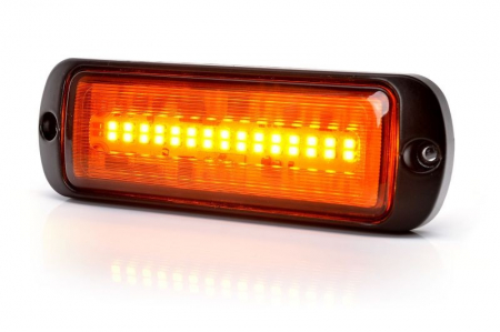 Lampi avertizoare cu LED - Lampa avertizare 30LED LONG Orange