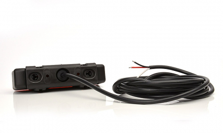 Lampa avertizare stroboscop LED portocaliu 12v-24v [4]