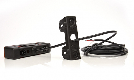 Lampa avertizare stroboscop LED portocaliu 12v-24v [5]