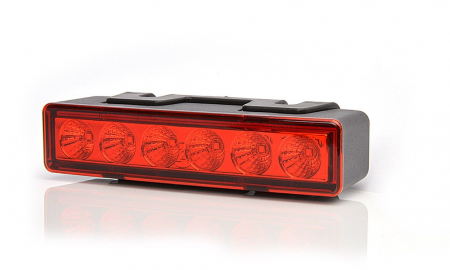 Lampa avertizare stroboscop LED rosu 12v-24v [1]