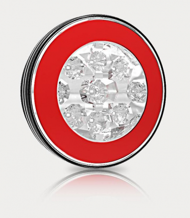 Lampi remorca si auto LED - Lampa ceata spate rotunda LED 12V-24V
