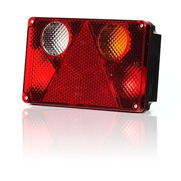 Lampi auto bec - Lampa dreptunghiulara spate cu bec 12v sau 24V