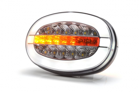 Lampi auto LED - Lampa fata multifunctionala 19 LED NEON PLUS 12V-24V dinamic