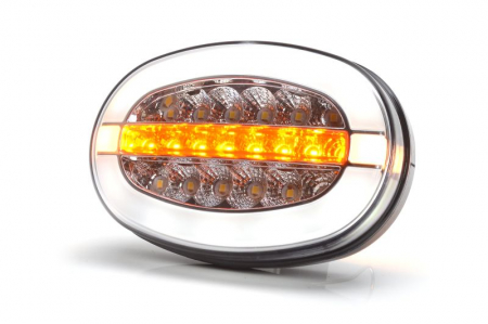 Lampi remorca si auto LED - Lampa fata multifunctionala 19LED NEON 12V-24V IP6