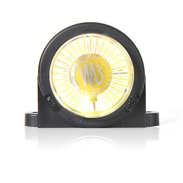 Lampi auto LED - Lampa gabarit rotund fata cu LED 12V-24V