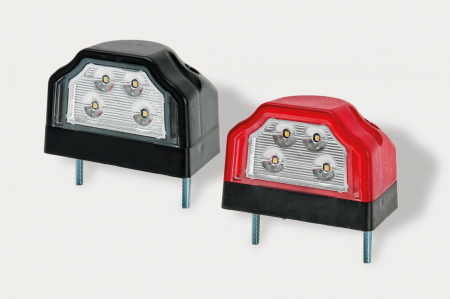 Lampa numar circulatie LED FT Negru 12V-24V [1]