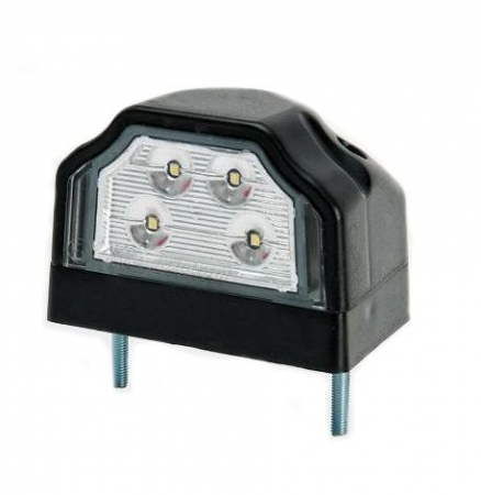 Lampi numar LED - Lampa numar circulatie LED FT Negru 12V-24V