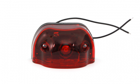 Lampa numar circulatie rosu 2LED 12V-24V [1]