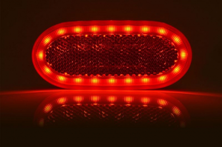 Lampa pozitie 20LED clips2 RED 12-24V [7]