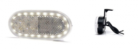 Lampa pozitie 20LED clips2 WHITE 12-24V [3]