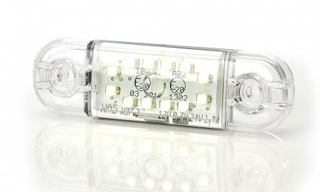 Lampi auto LED - Lampa pozitie fata 12LED 12V-24V slim