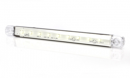 Lampi auto LED - Lampa pozitie fata 9LED 12V-24V slim